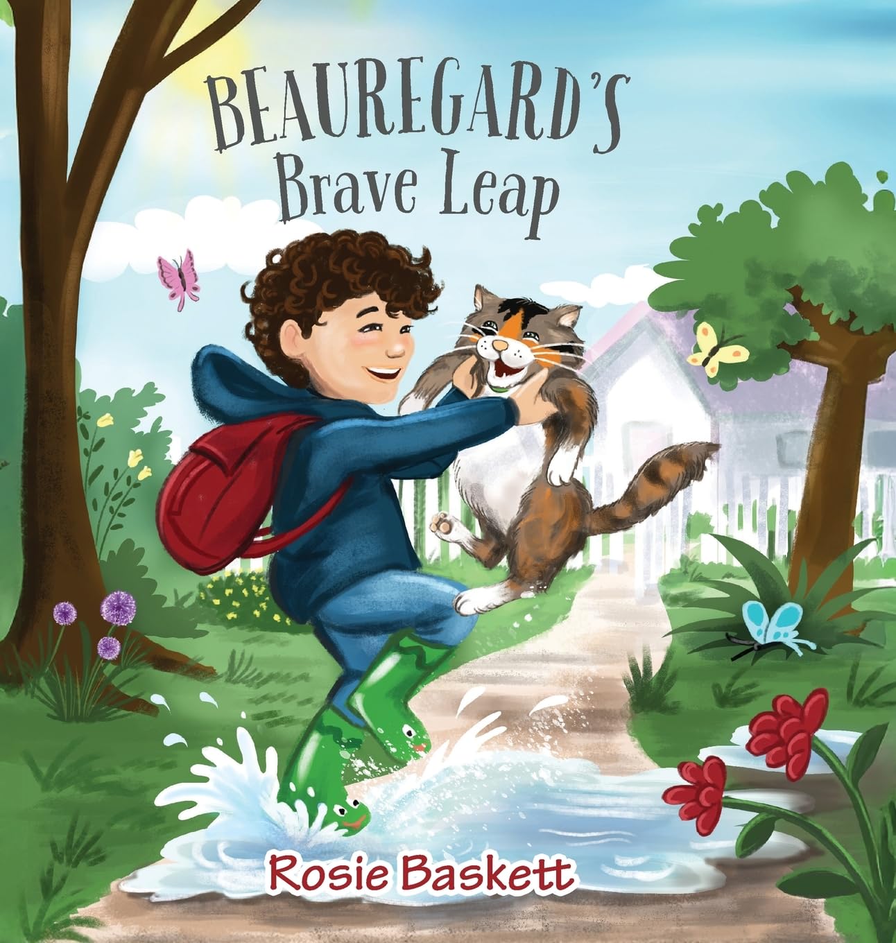 Front cover of Beauregard's Brave Leap by Rosie Baskett.